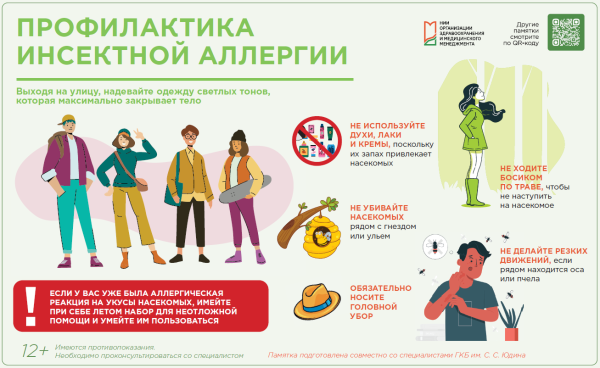 Профилактика инсектной аллергии